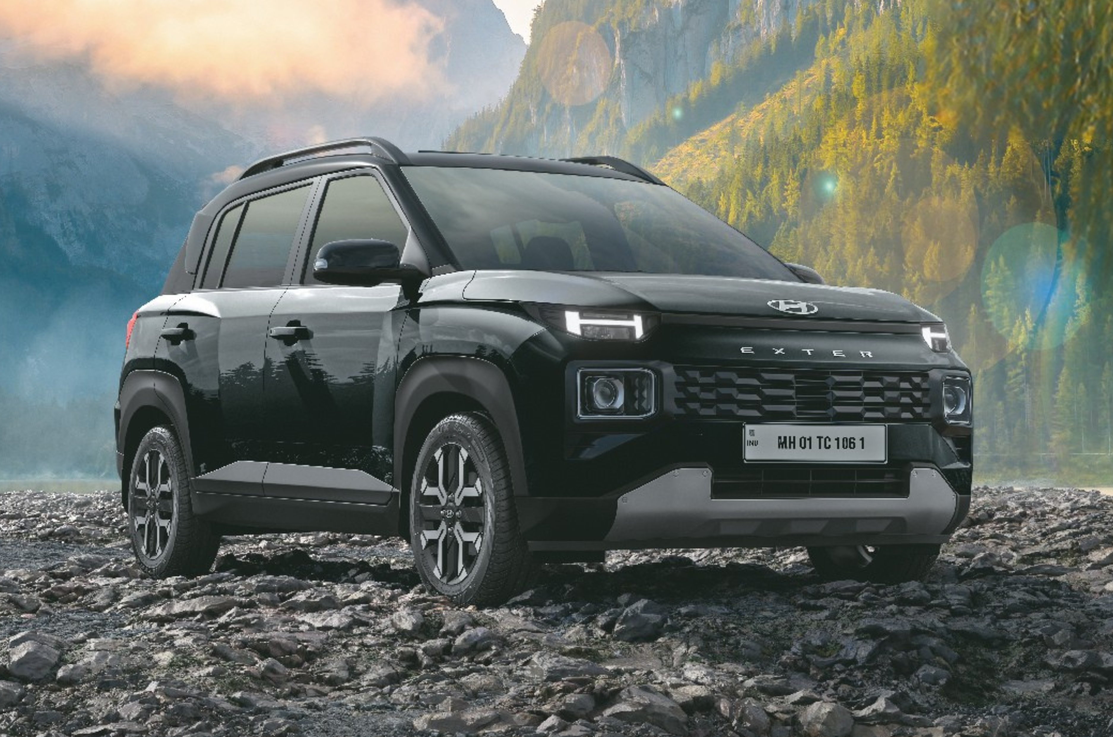 Hyundai Exter sunroof trims